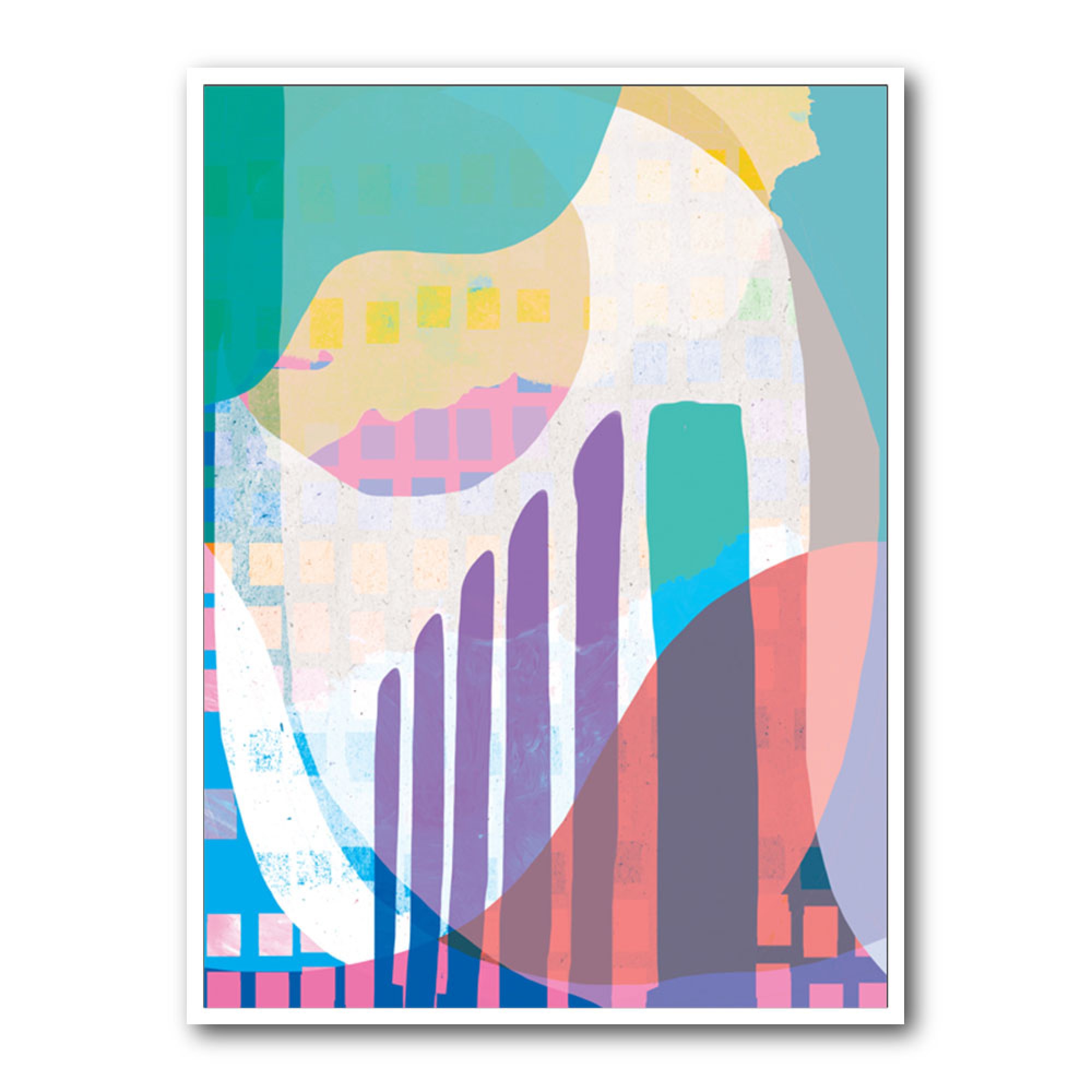 Colorful City Wall Art